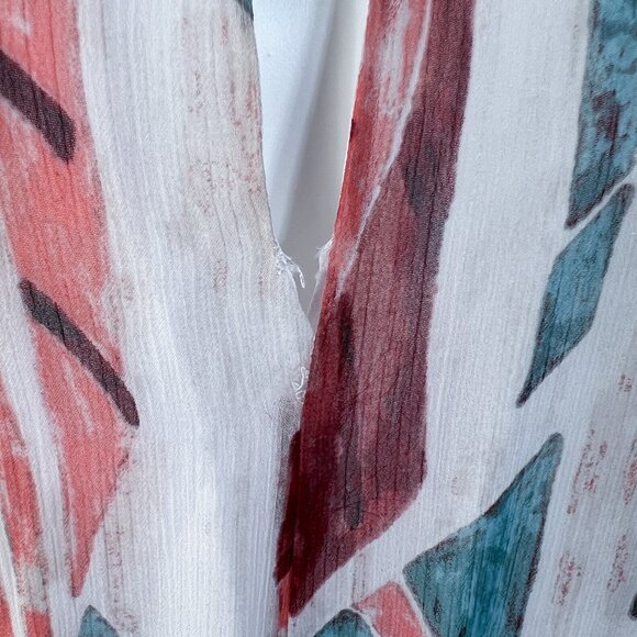 NWT Inc Desert Oasis Halter Maxi Dress Sz XS - Picture 5 of 5